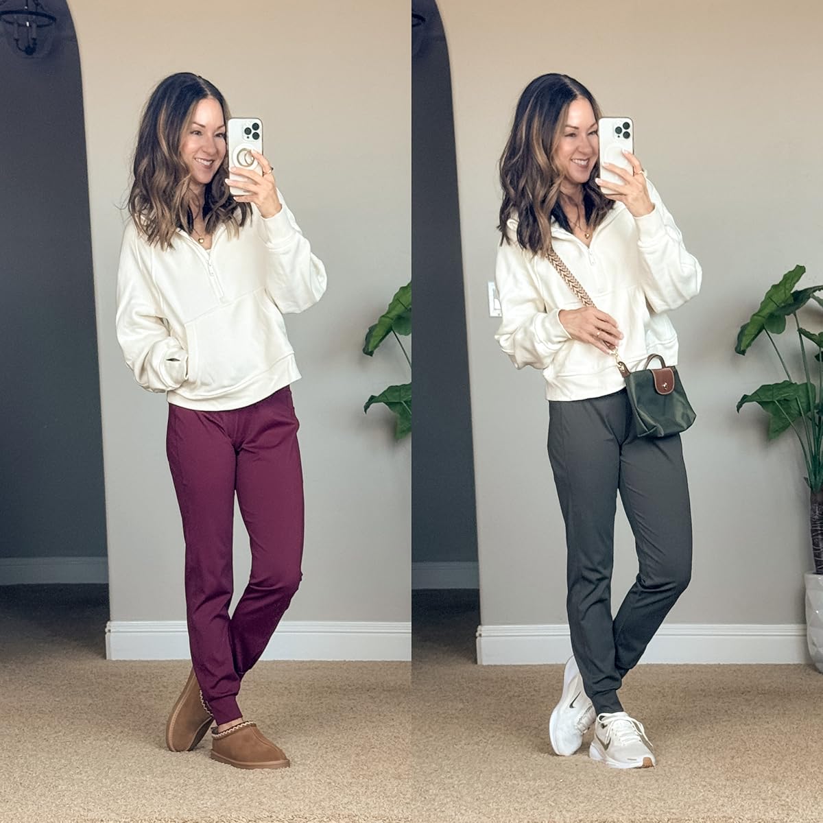 November Style Recap: fall fashion, fall outfits, winter outfits, athleisure, outfit inspo, joggers, jackets, sneakers, outfits, purses