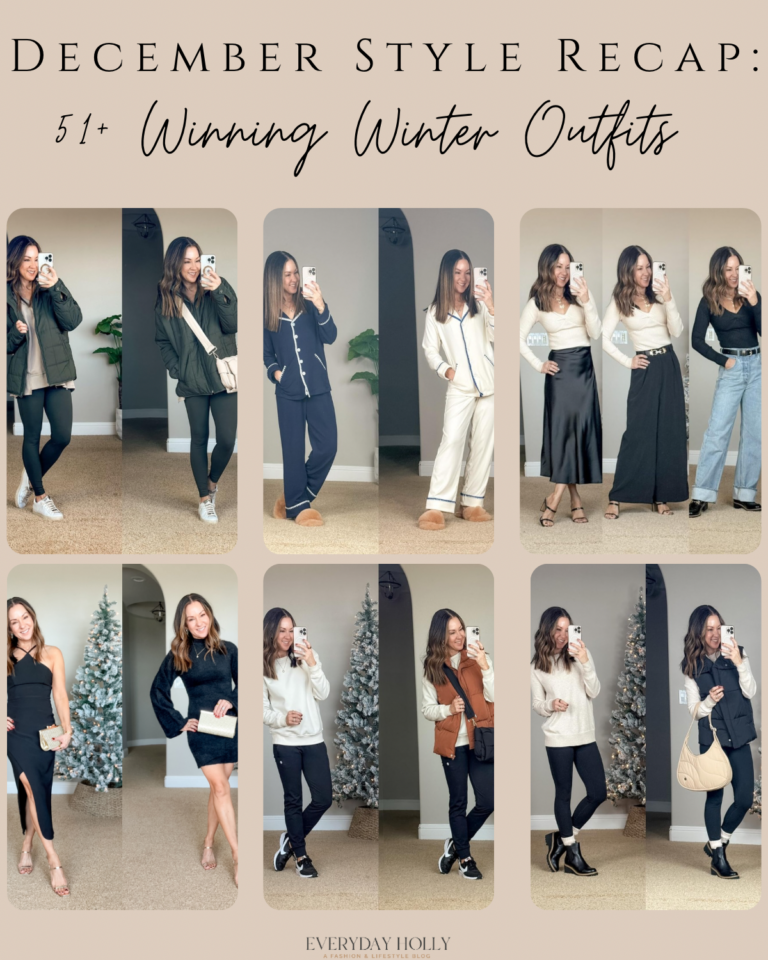 December Style Recap: 51+ Winning Winter Outfits