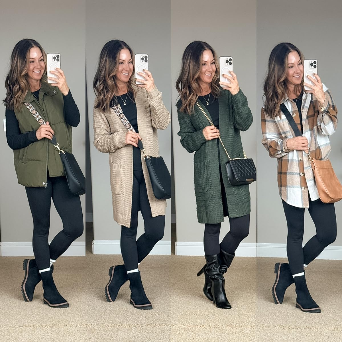 Winter Wardrobe Must-Haves: 23+ Elevated Legging Outfits to Try Now | amazon fashion, amazon outfits, outfit inspo, winter outfits, leggings outfit, leggings, black leggings, comfy leggings, sweaters, boots, boot socks