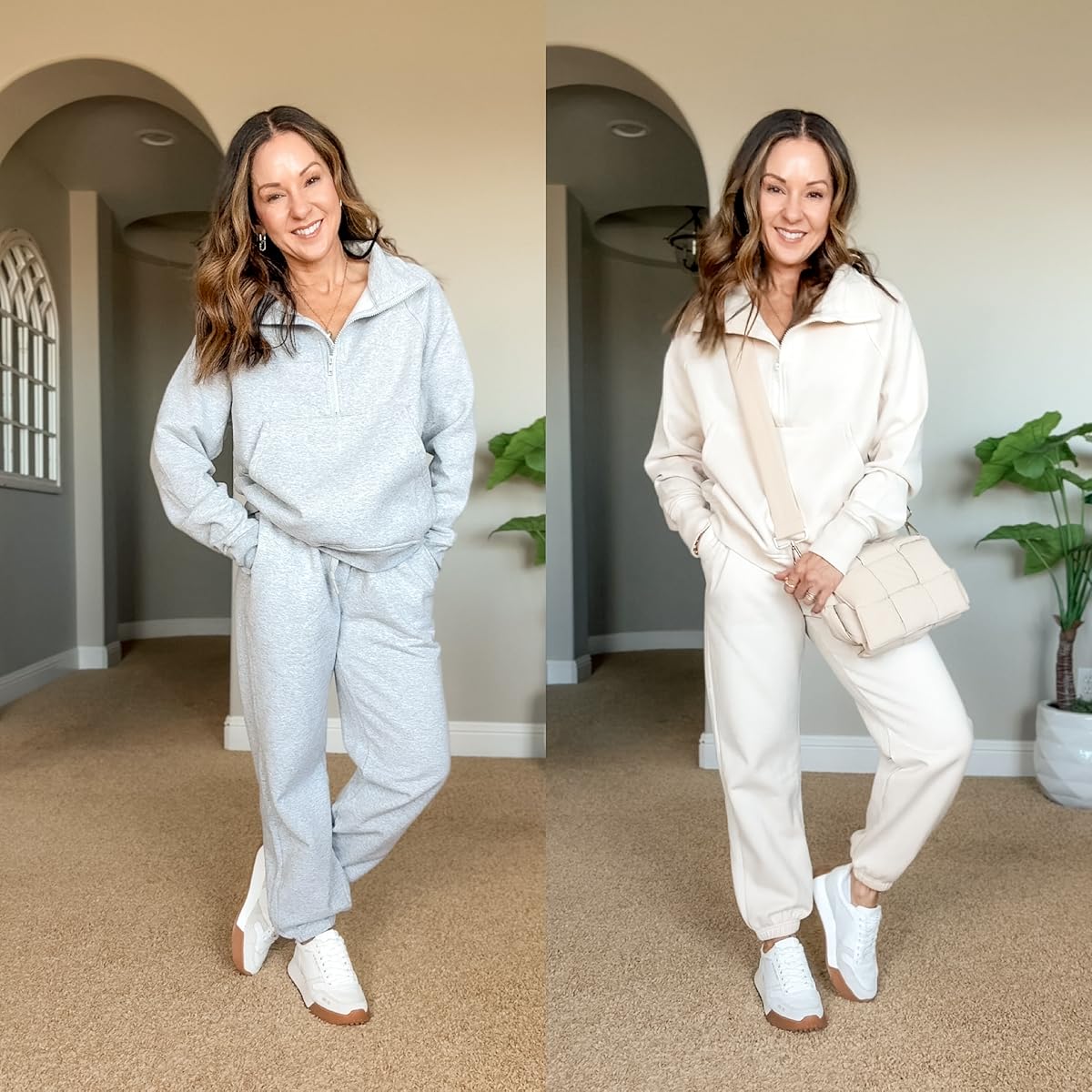 January Style Recap: 53+ Stylish Winter Outfits You'll Love | comfy outfits, loungewear, winter outfits, winter loungewear, loungewear set, jackets, fleece, sweatpants, sweaters, sweats