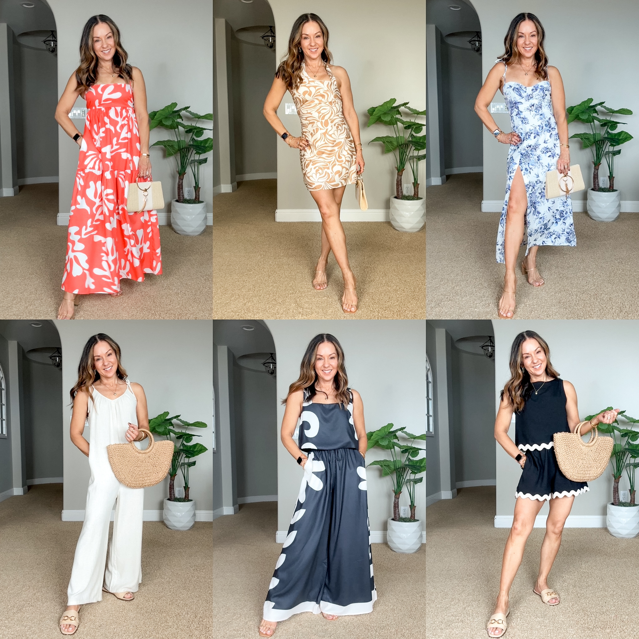 February Style Recap: 55+ Trendy Transitional Outfits You'll Love | resort wear, outfits, petite outfit inspo, comfy outfits, travel outfits, mini dress, maxi dresses, rompers