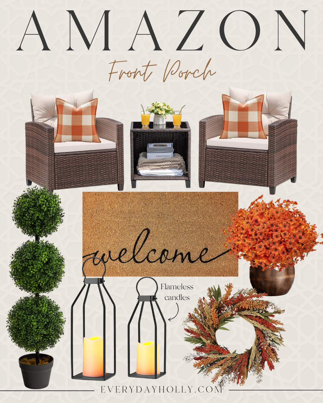 25+ Cozy Fall Home Decor Finds, fall front porch, fall kitchen decor, fall living room, fall family room, warm decor, seasonal decor, seasonal home, cozy, warm, rich, inviting, seasonal, 