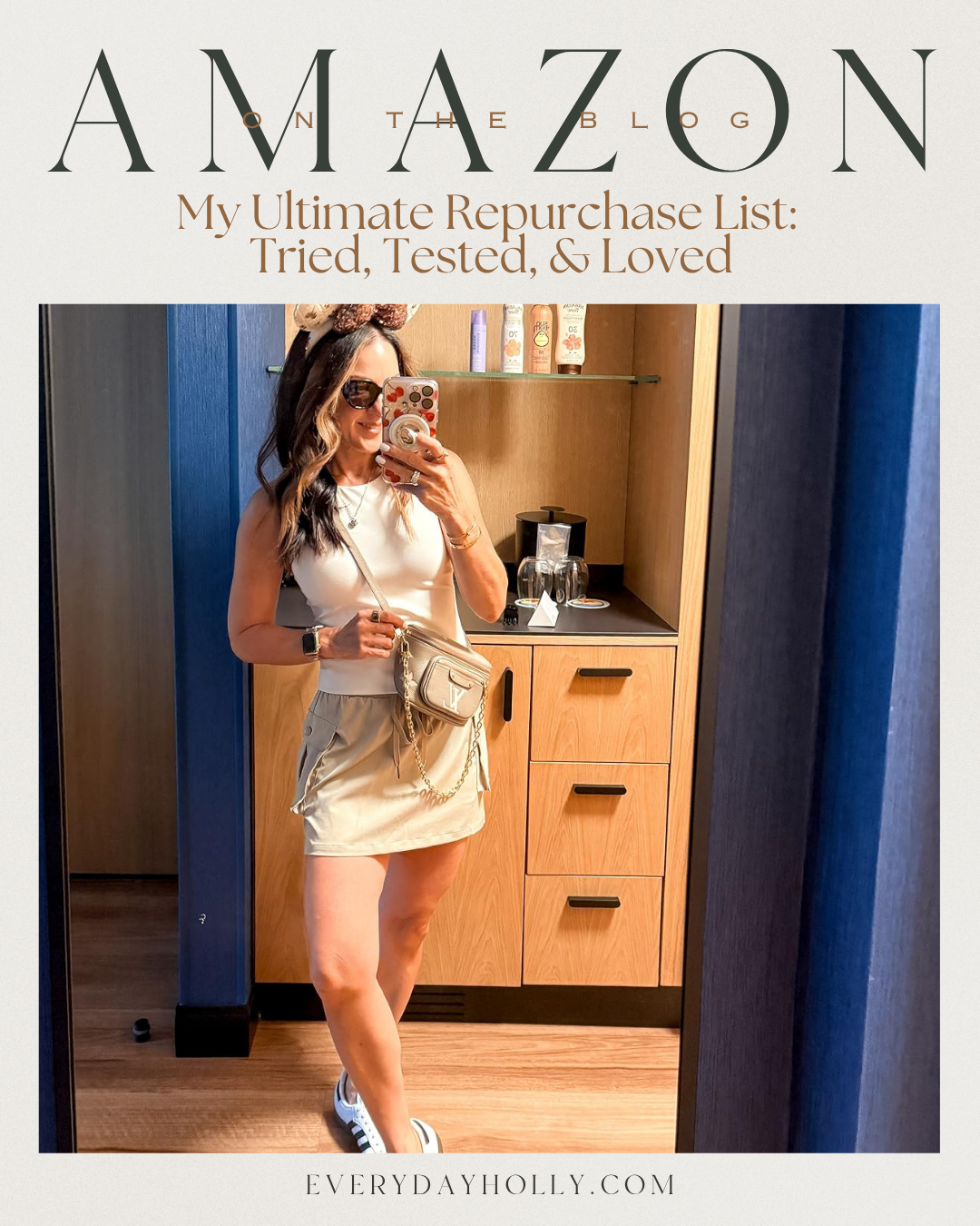 my ultimate repurchase list of tried tested and loved, beauty, fashion, wellness, outfit inspo, outfit ideas, early fall fashion, last summer styles, 50s fashion, mom outfits, everyday styles, casual, athleisure, teacher outfits, workwear, repurchased,