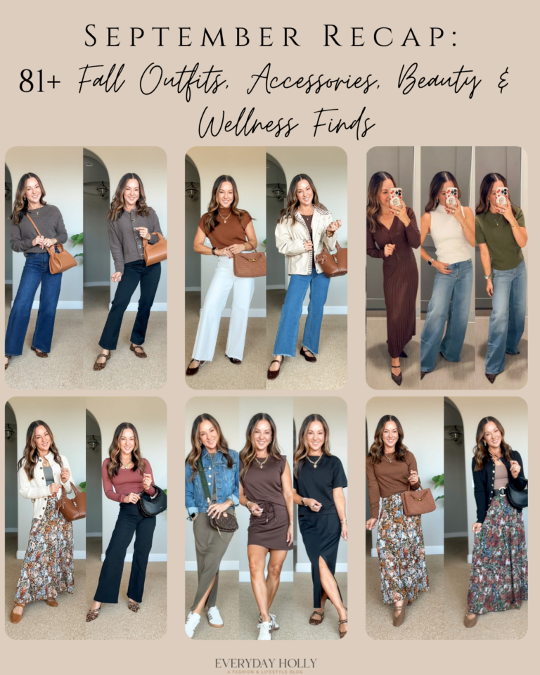 September Style Recap: 81+ Fall Looks, Accessories, & More!