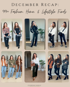 December Style Recap: My Favorite Fashion, Home, and Lifestyle Finds