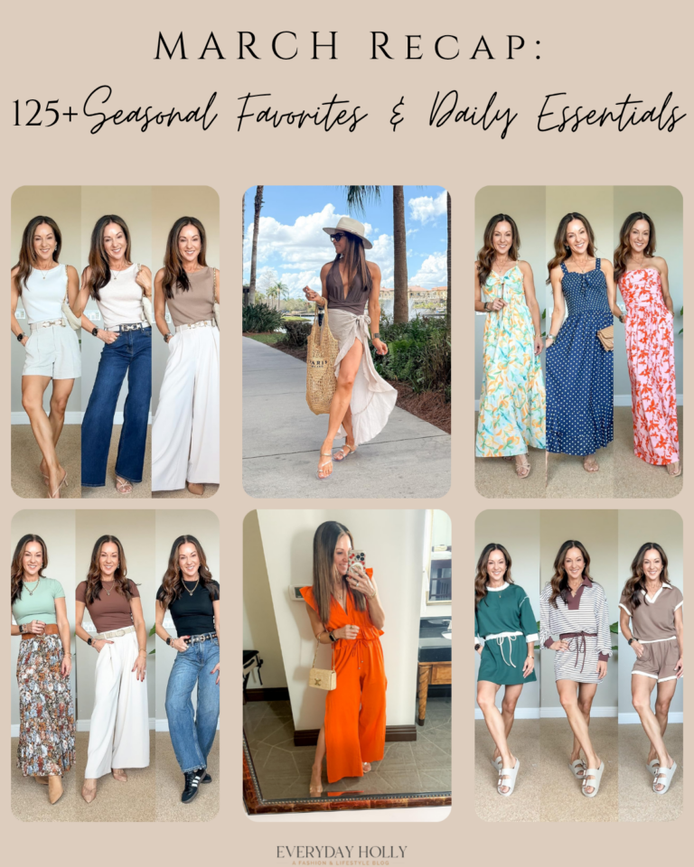 March Style Recap: 125+ Spring Favorites and Everyday Essentials