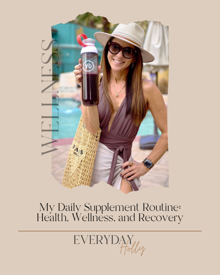 My Daily Supplement Routine: Health, Wellness, and Recovery