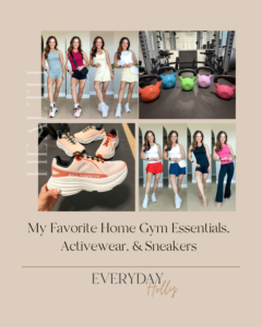 My Favorite Home Gym Essentials, Activewear, and Sneakers