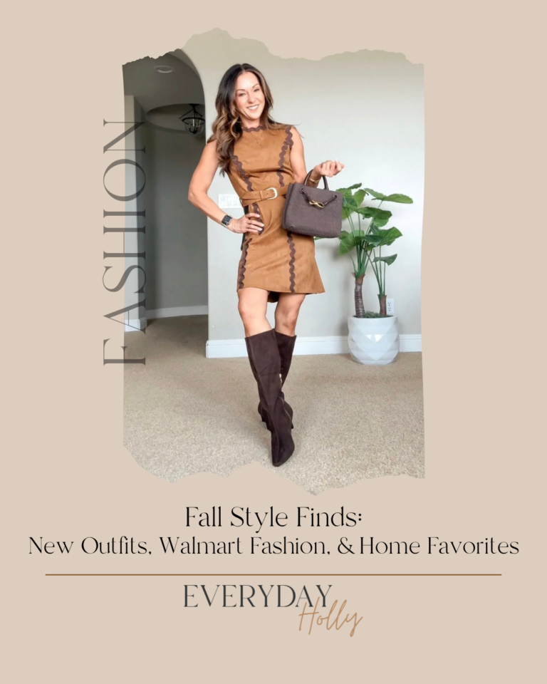 Fall Style Finds: New Outfits, Walmart Fashion, & Home Favorites