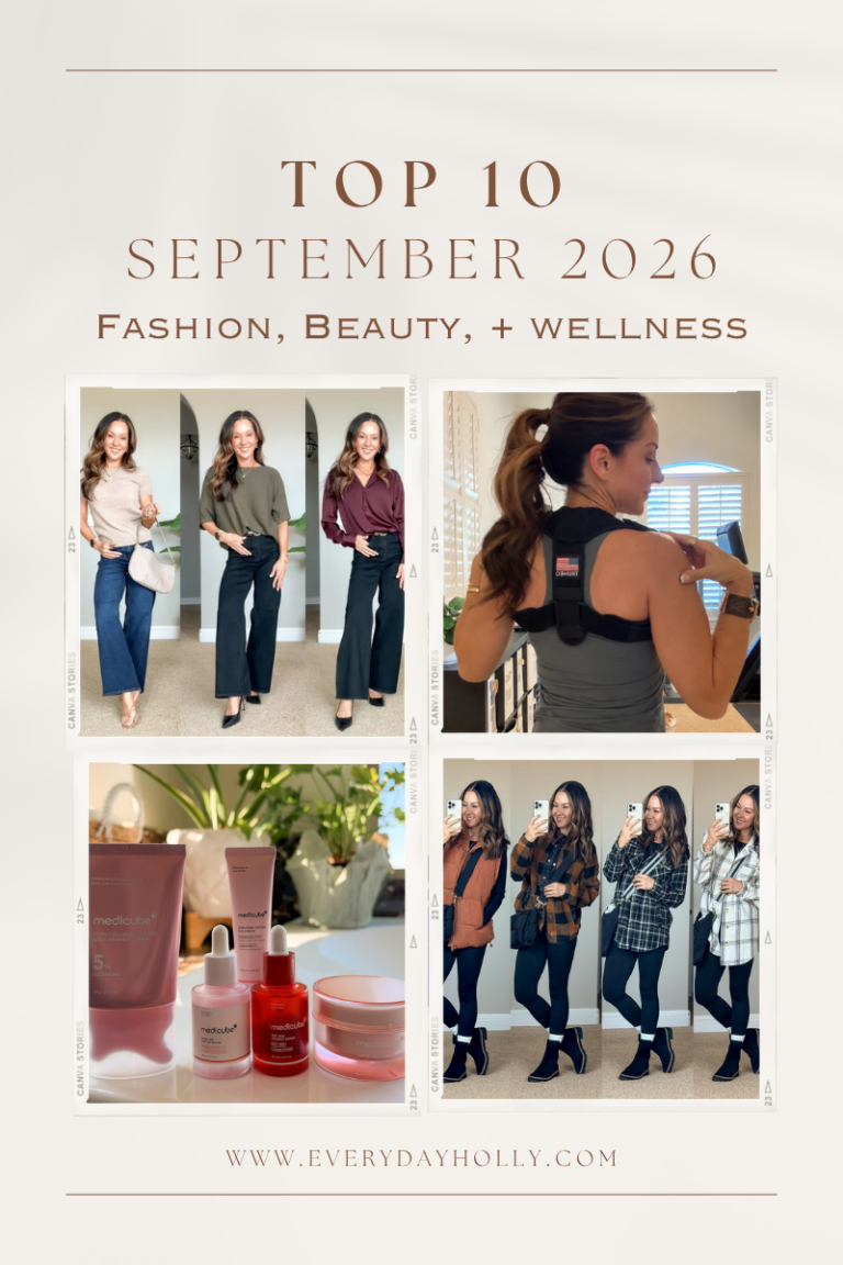 September Top 10 Favorites: Fall Styles, Beauty & Wellness Finds